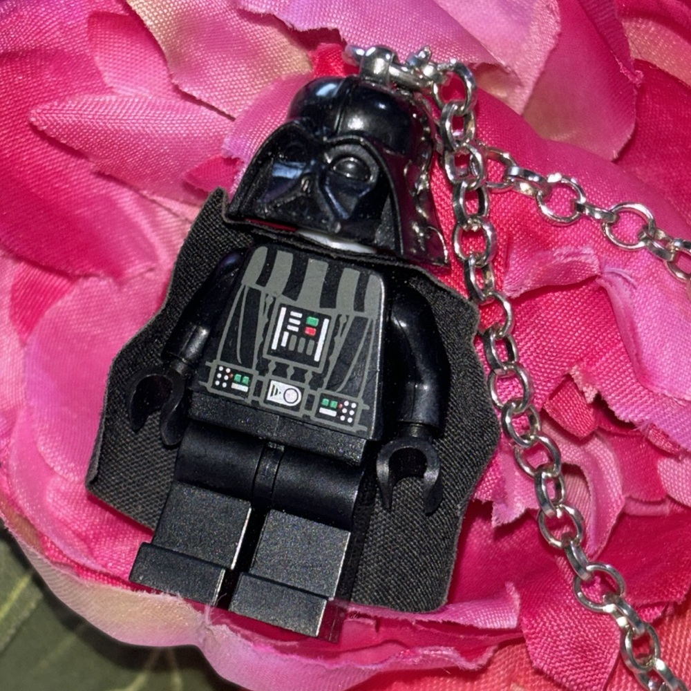 LEGO Darth Vader Lego Minifig Necklace Star Wars Jewelry Darth Vader Lego Vader - Picture 10 of 13